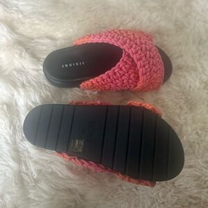 Inuikii knitted crosse sandals